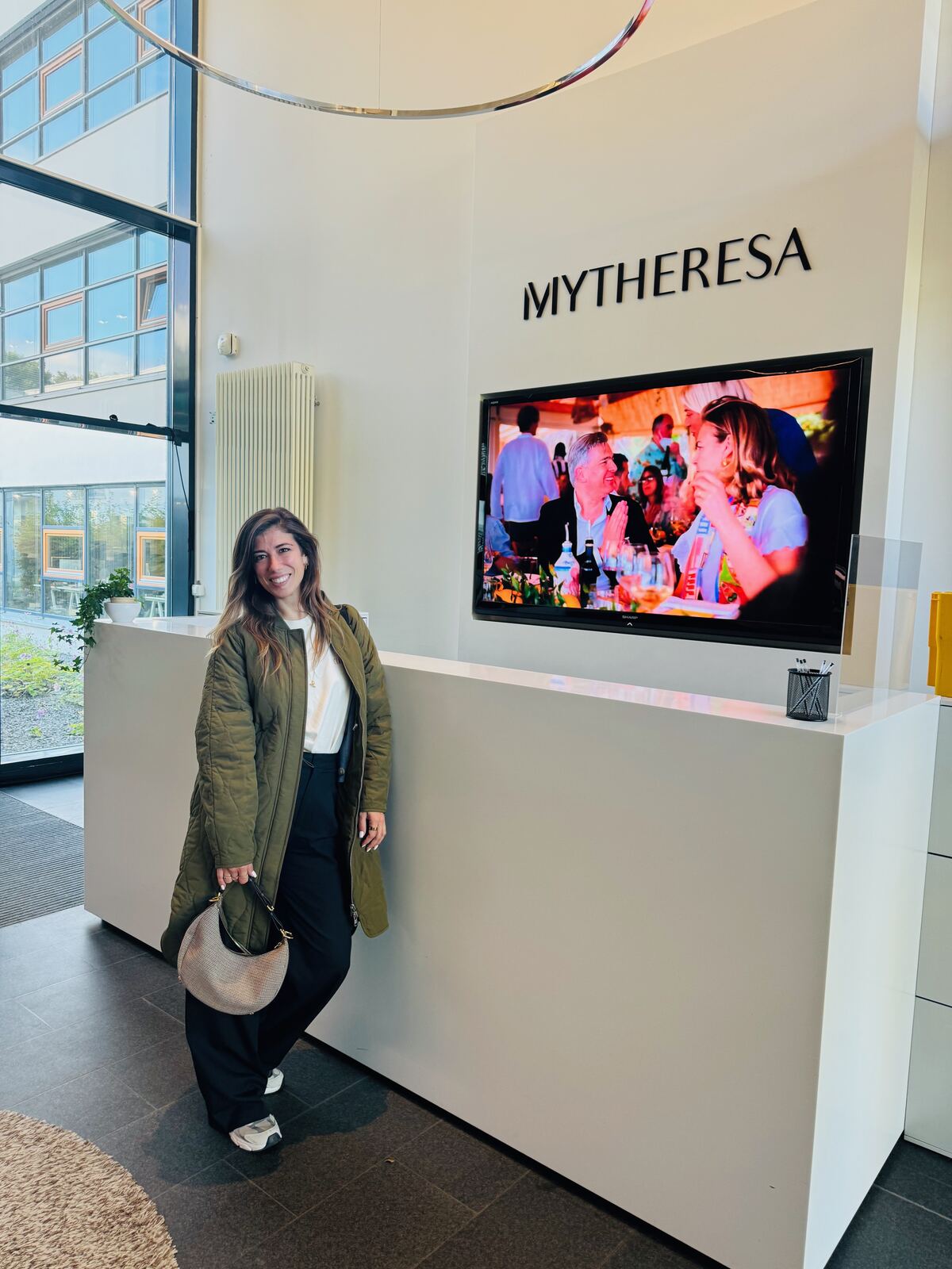 Meg at Mytheresa